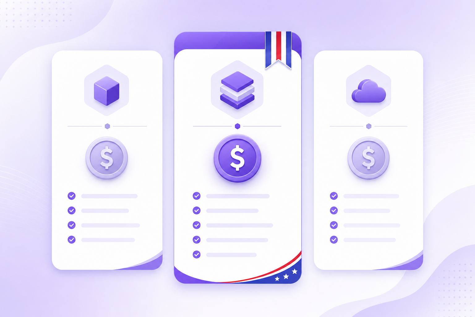 Hostinger USA USD WordPress hosting plan cards visual